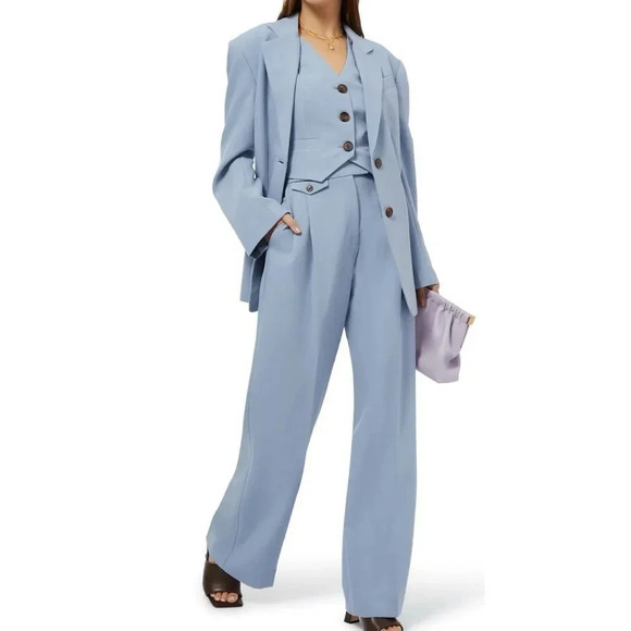 SHONA JOY Irena High Waisted Tailored Pant - Picture 1 of 15